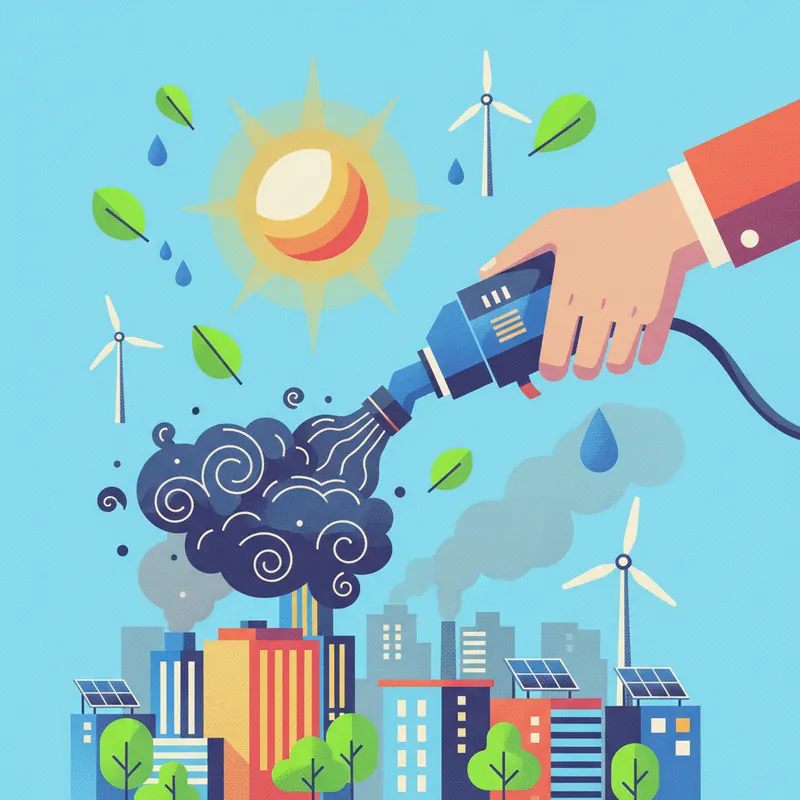 חדשות האקלים: לא מספיק להפסיק לזהם, צריך גם לנקות את האוויר!