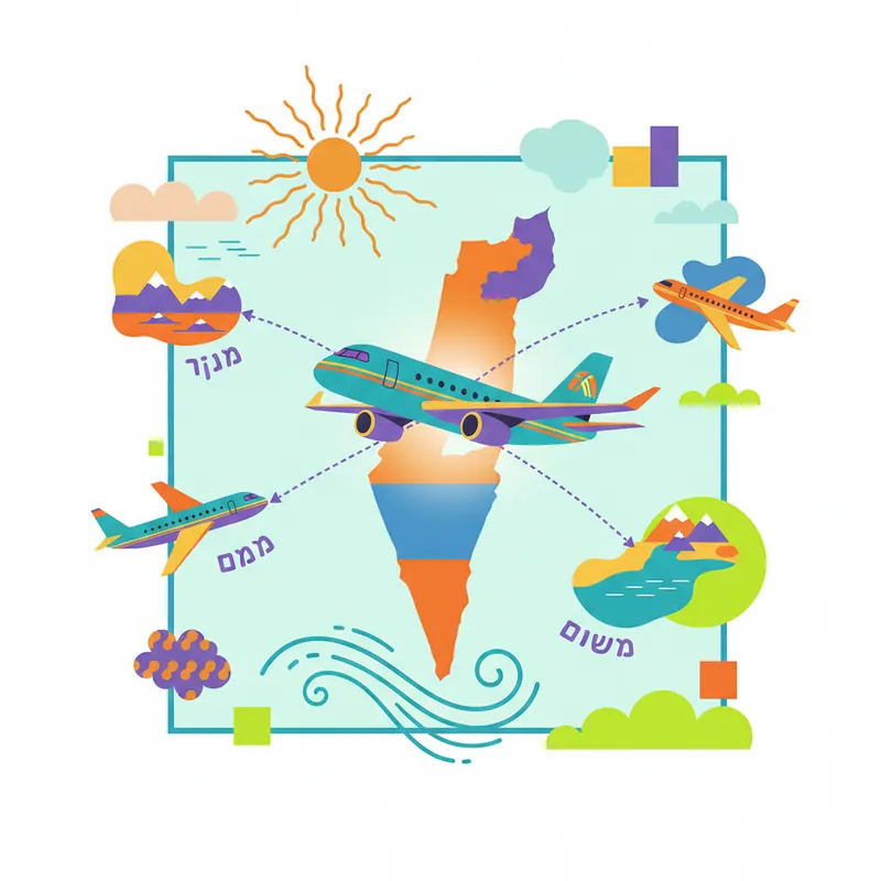 שינויים בטיסות מישראל: ארקיע תטוס ממדינות שכנות