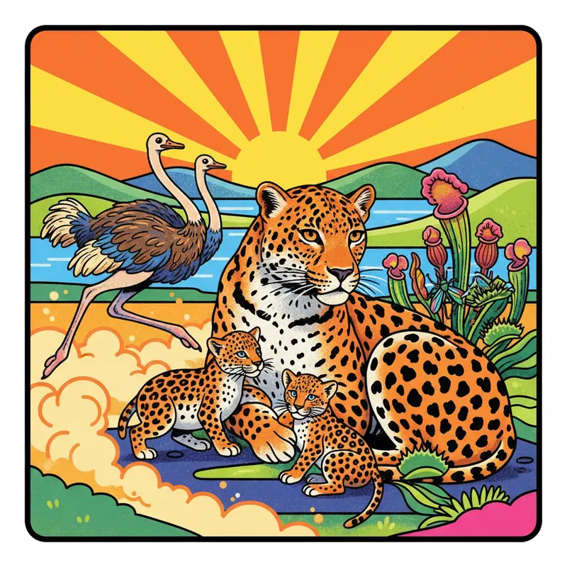 העולם המופלא: נמרות אמהות, יענים מהירות וצמחים טורפים!