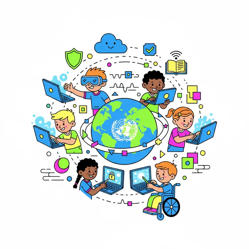 האו"ם: למידה דיגיטלית בטוחה וטובה יותר לכל הילדים!