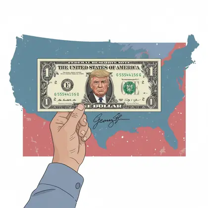 חתימת הנשיא טראמפ תופיע על שטרות הדולר האמריקאי