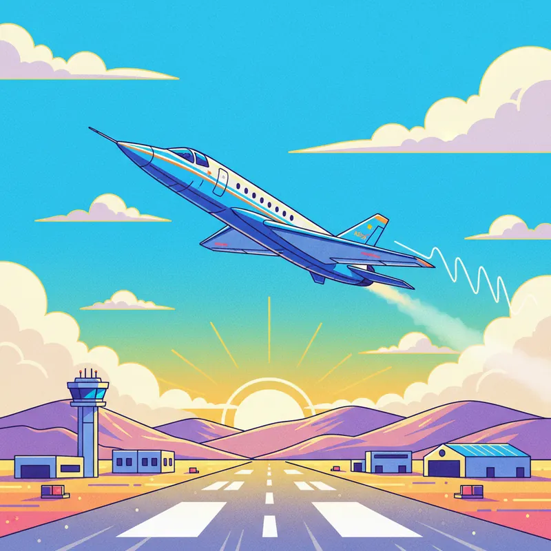 מטוס העל-קולי השקט של נאס"א ממריא לטיסת ניסוי חשובה!