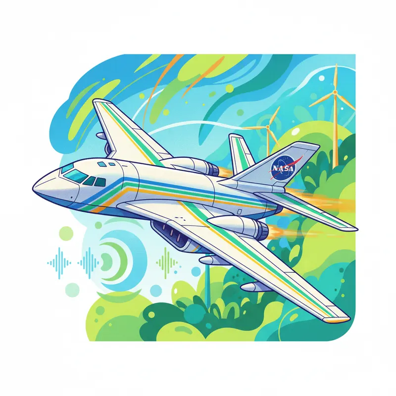 נאס"א בונה את מטוסי העתיד: מהירים, שקטים וירוקים!