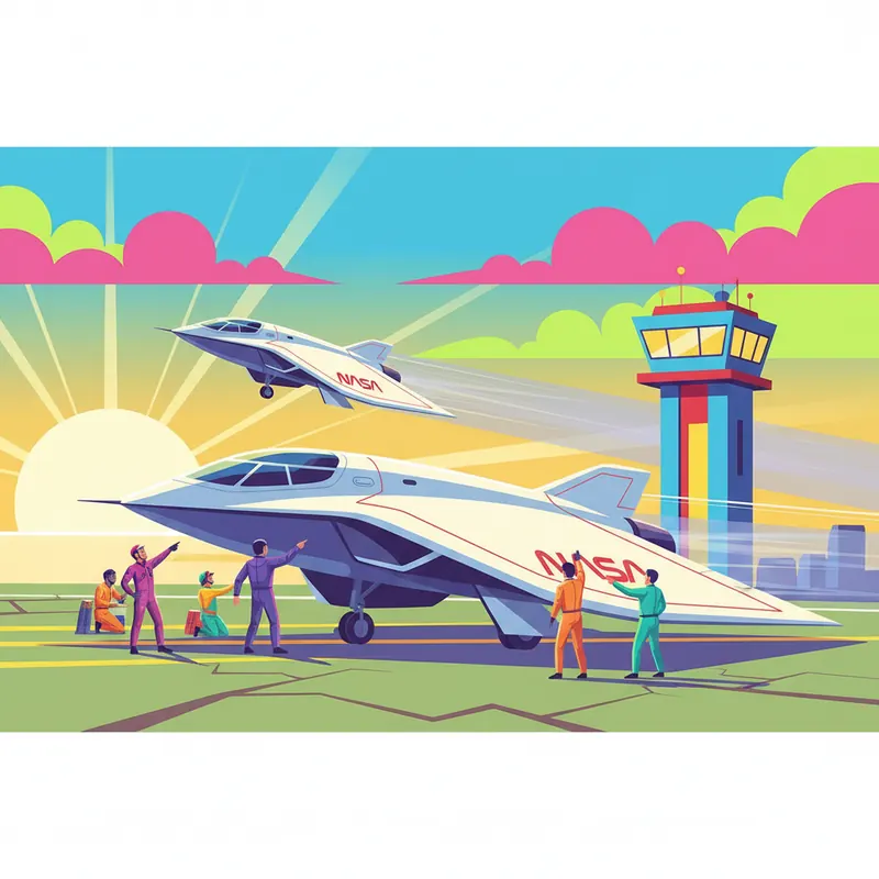 המטוס השקט של נאס"א מתכונן לטיסה שנייה ומהירה יותר!