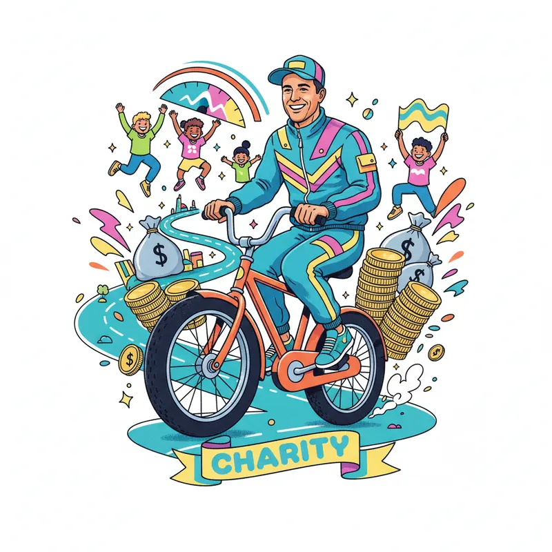 גרג ג'יימס רכב 1,000 ק"מ וגייס מיליונים לצדקה!