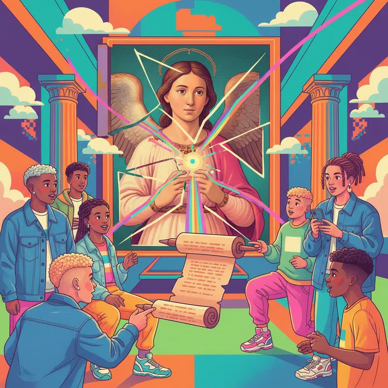 יצירת מופת עתיקה של רפאל חוזרת לשלמותה!