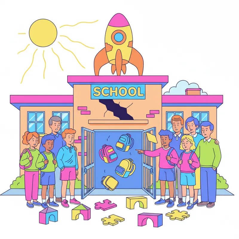 טיל פגע בגן ילדים: הורים מודאגים מהחזרה ללימודים