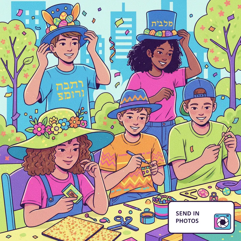 חג הפסחא בפתח: הכינו כובעים מקושטים ושלחו לנו תמונות!