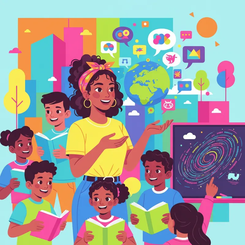 נעמי הצעירה שמלמדת ילדים ללמוד בשפה שלהם