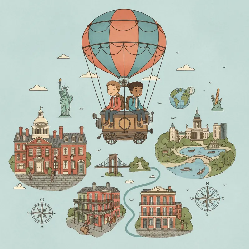 מסע קסום: ערים בארה"ב שמרגישות כמו אירופה!