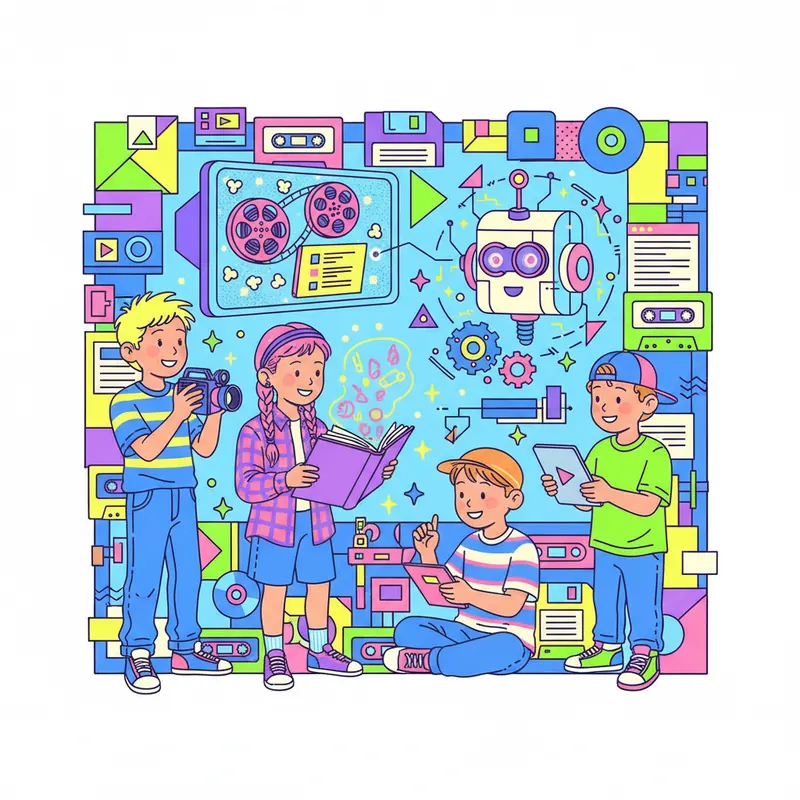 המדריך המלא למדיה לילדים: סרטים, ספרים, יוטיוב ובינה מלאכותית