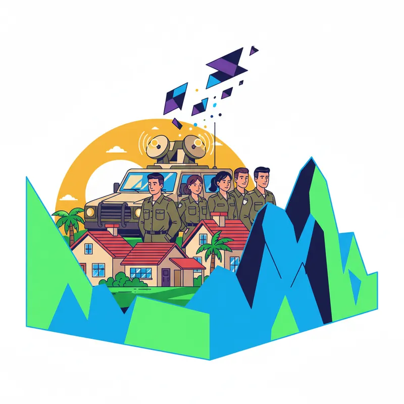 צה"ל פועל להגן על יישובי הצפון מפני איומים