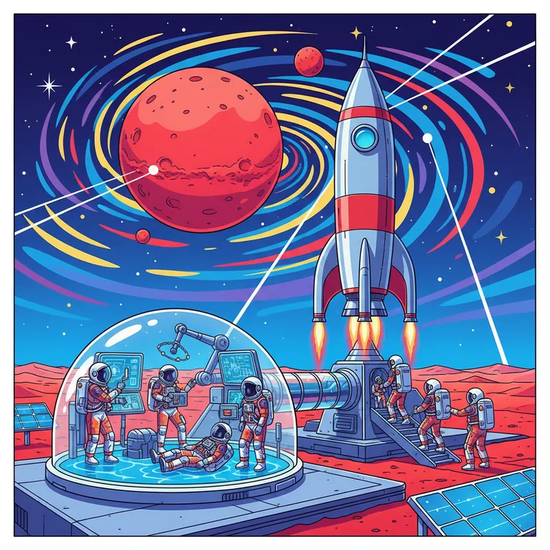 נאס"א מתכוננת למאדים: איך נשלח אסטרונאוטים בבטחה?