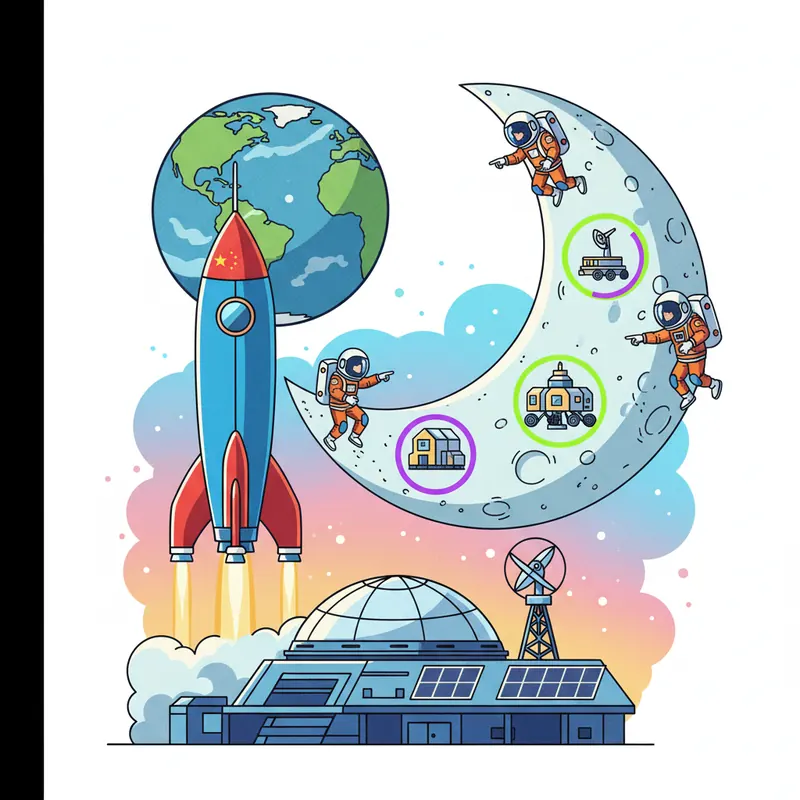 סין מתכוננת לירח: איפה ינחתו האסטרונאוטים?