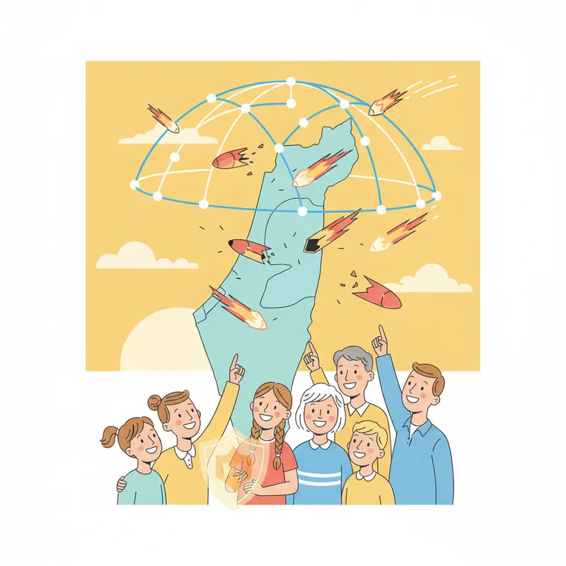 טילים מאיראן נורו לעבר ישראל: שברים נפלו במרכז הארץ, אך בנס איש לא נפגע