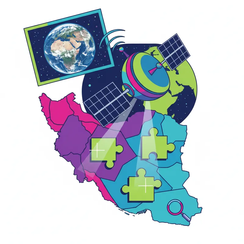 תמונות מהחלל: כך פגעו במתקני טילים סודיים באיראן