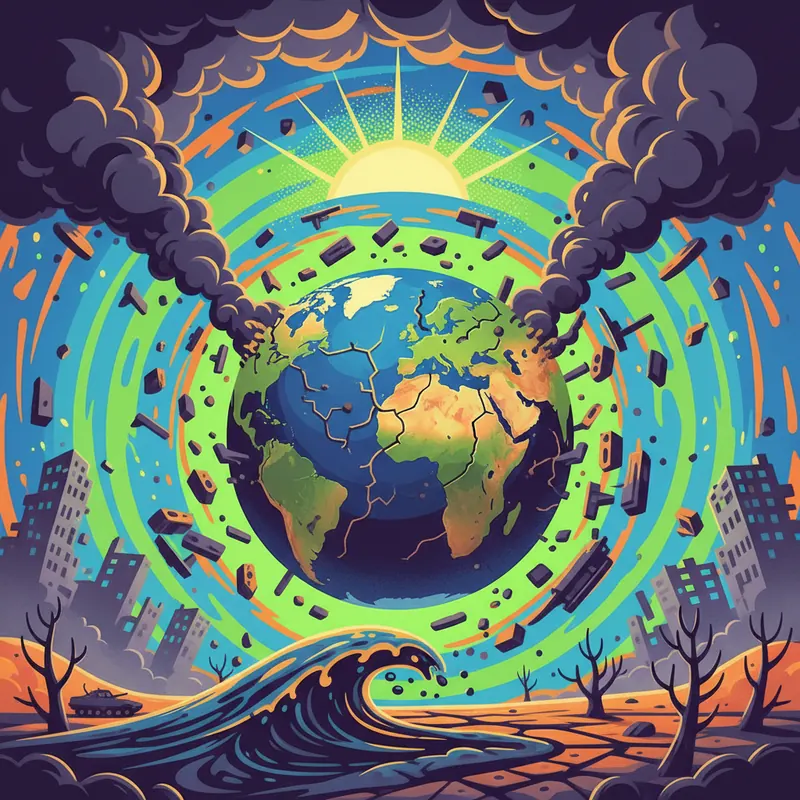 המלחמה בעזה: מחיר סביבתי נסתר לכדור הארץ