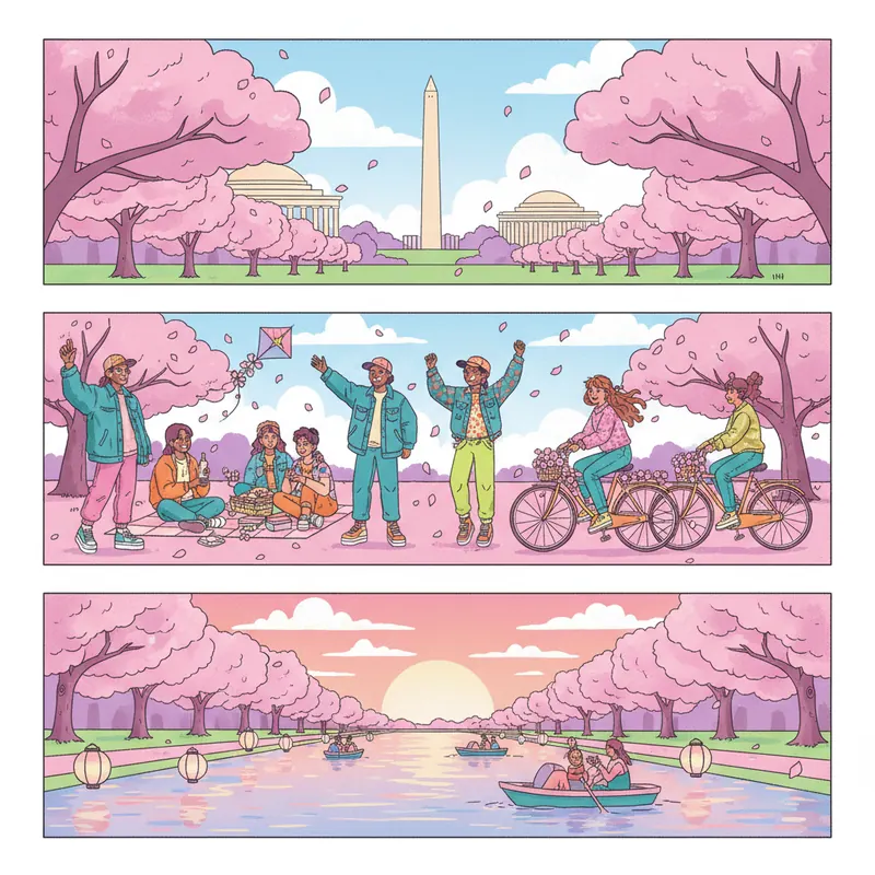 פריחת הדובדבן בארה"ב: חגיגה ורודה של הטבע!