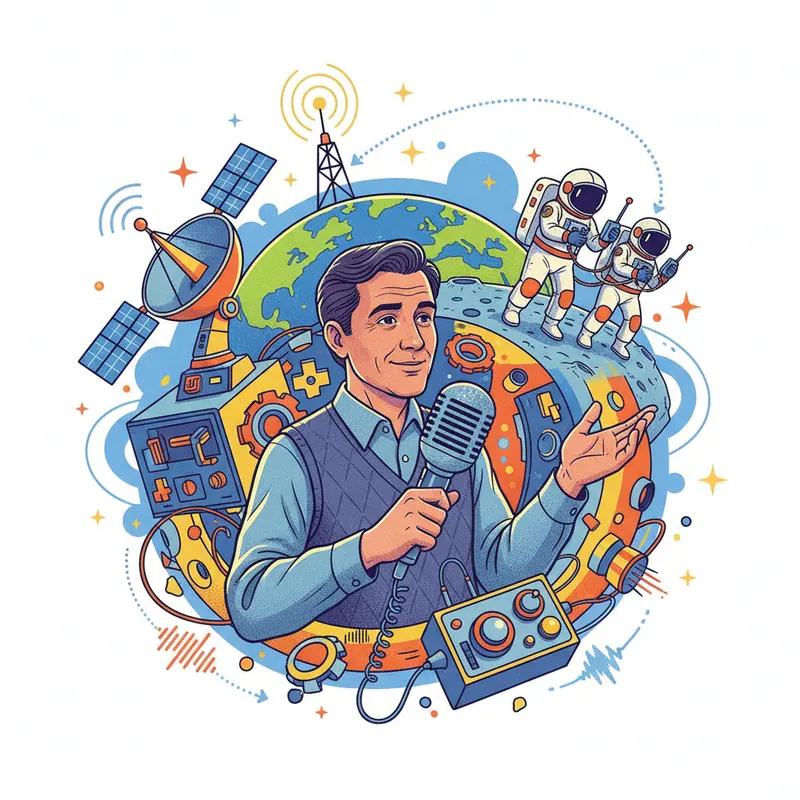 האיש שדואג שהאסטרונאוטים ידברו איתנו מהירח