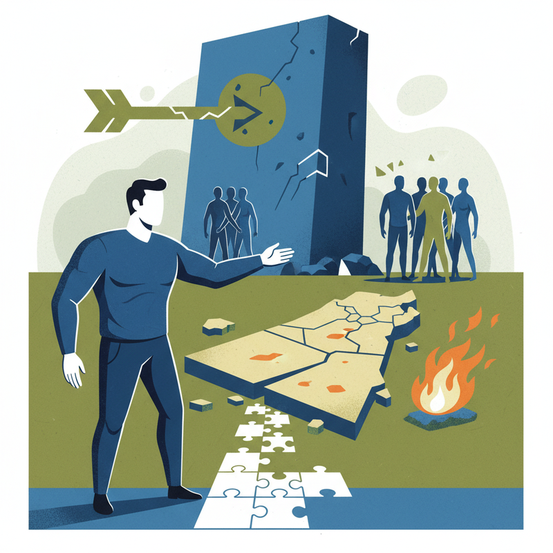 גנץ דורש אסטרטגיה ליום שאחרי בעזה: קורא לאחדות ומבקר את הממשלה