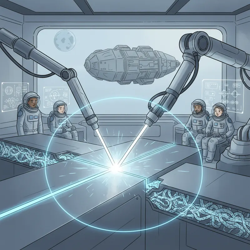 נאס"א: ריתוכים חזקים יותר לחלליות בעזרת בינה מלאכותית!