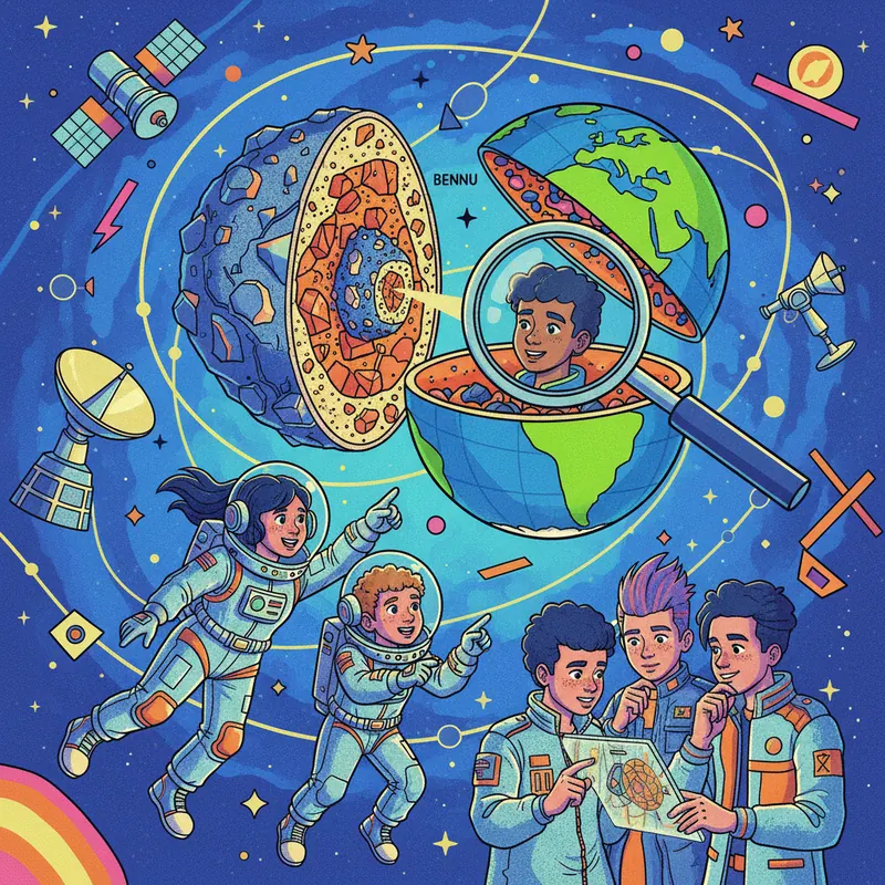 תעלומת האסטרואיד בֶּנוּ נפתרה! למה הוא כל כך סלעי?