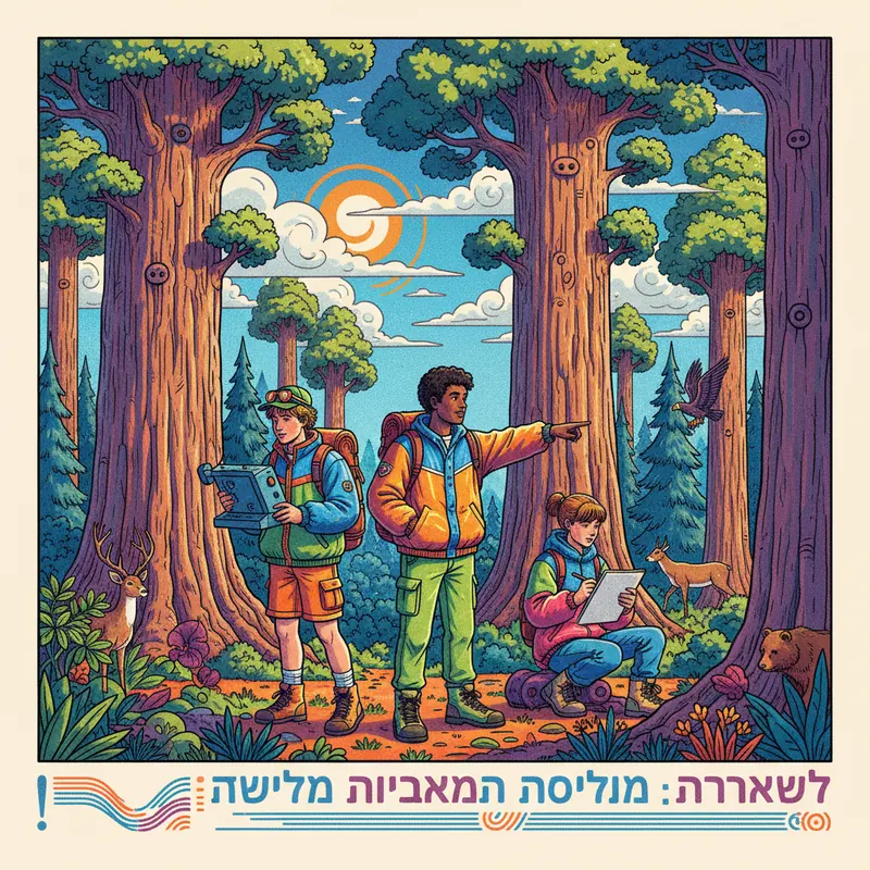 ציידי העצים הענקיים: מסע מרתק בעקבות העצים הגדולים ביותר באמריקה!