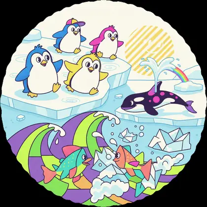 פינגווינים חמודים וקרב טבע מרתק!