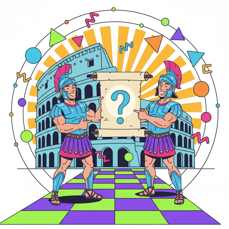 אתם מוכנים לאתגר הגלדיאטורים? בחנו את הידע שלכם!