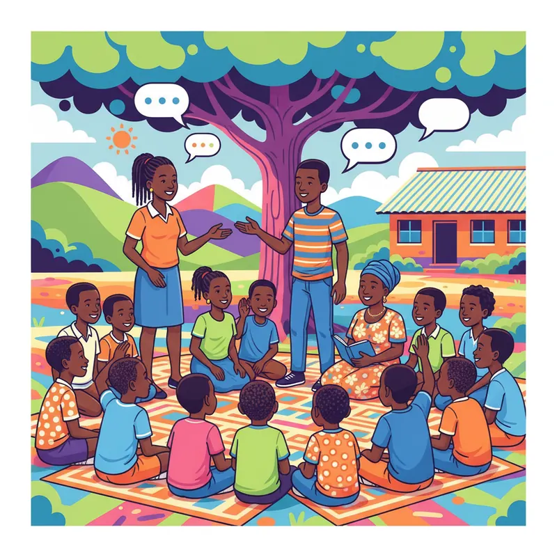 מרחבים בטוחים לתלמידים בדרום סודן: מדברים על הכל בבית הספר